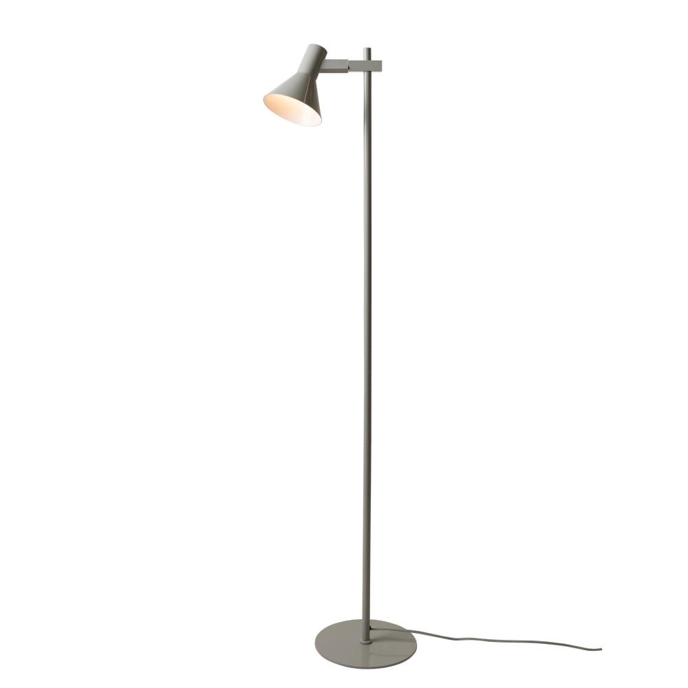 Lampadaire métal gris 37x25x146cm