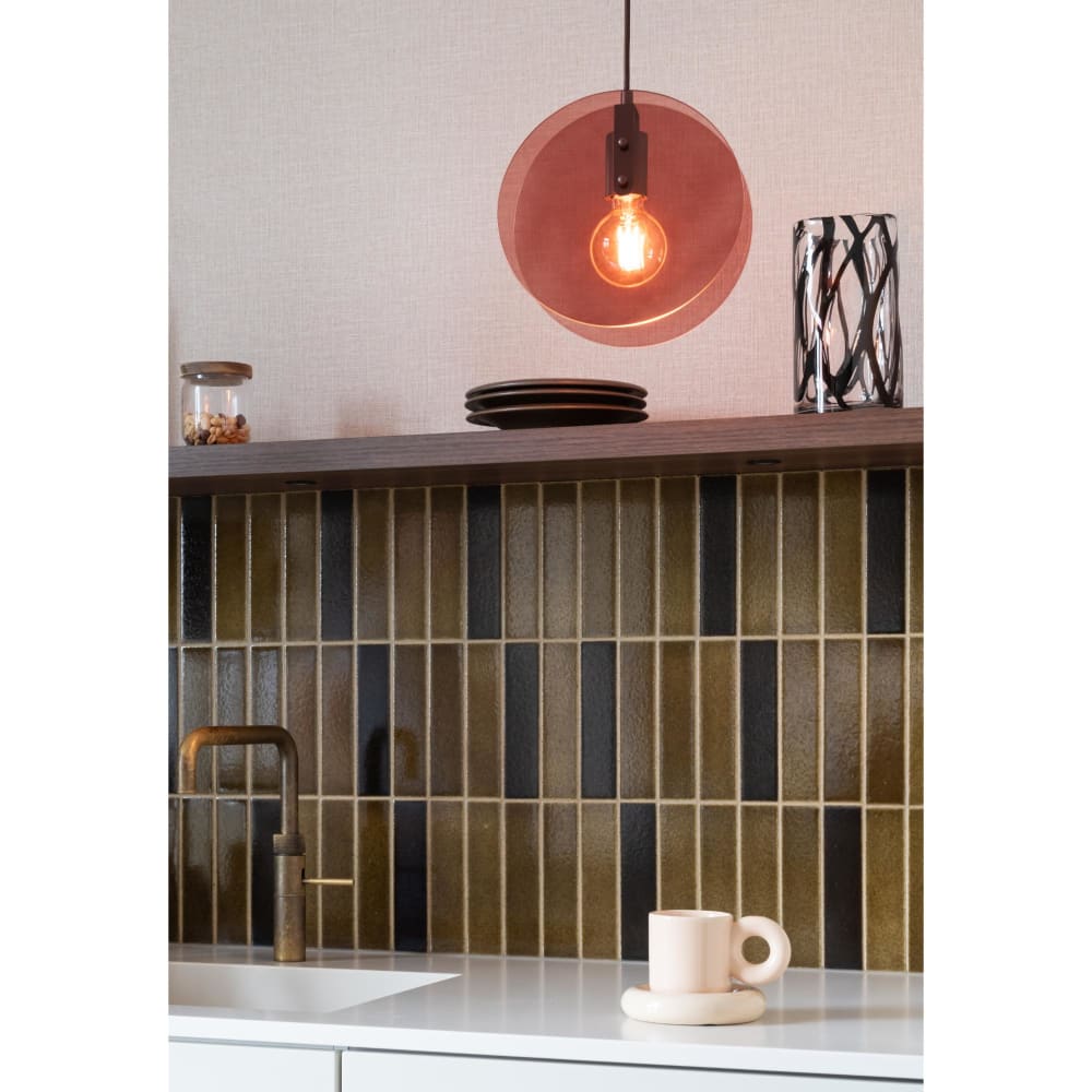 Hängeleuchte aus Metall, braun, 22x25x278.5cm - Maisons Du Monde