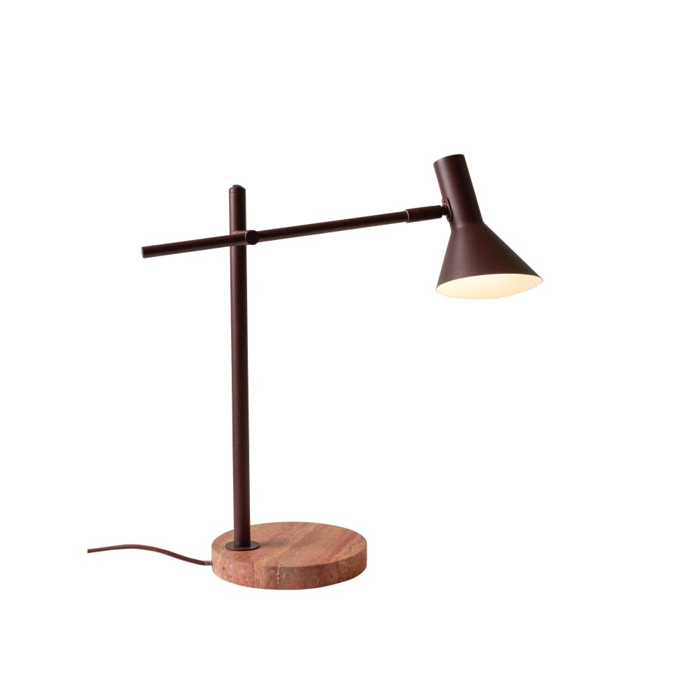 Lampe de Table métal rouge 44x18x59cm