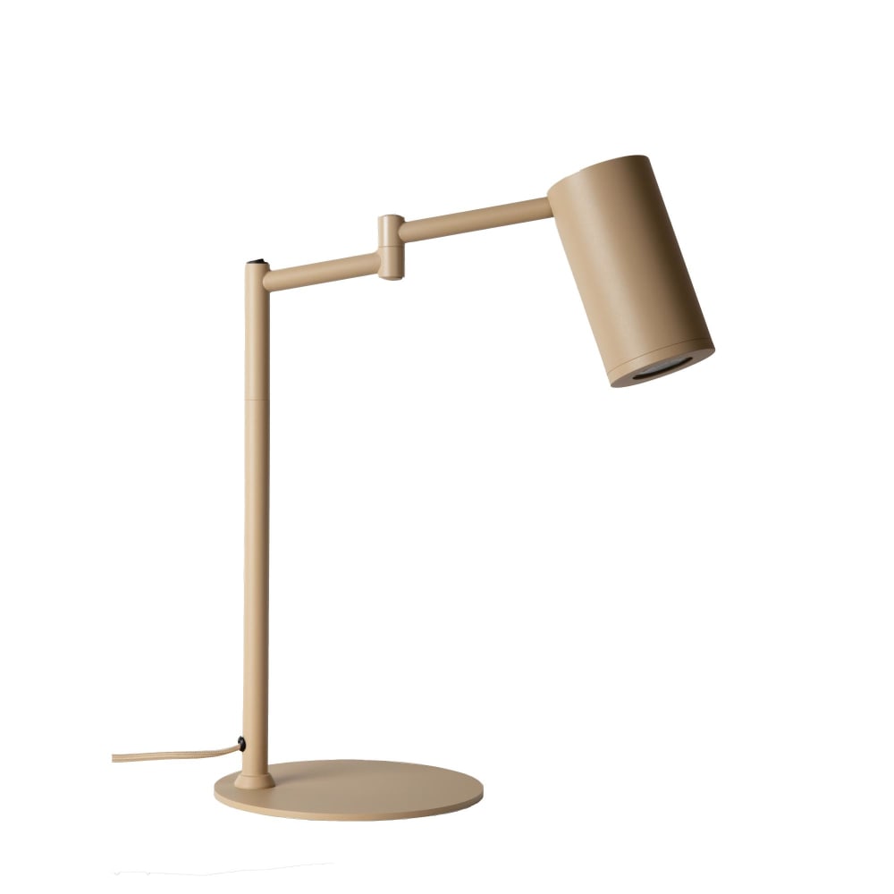 Lampe de Table métal beige 35x20x47.5cm