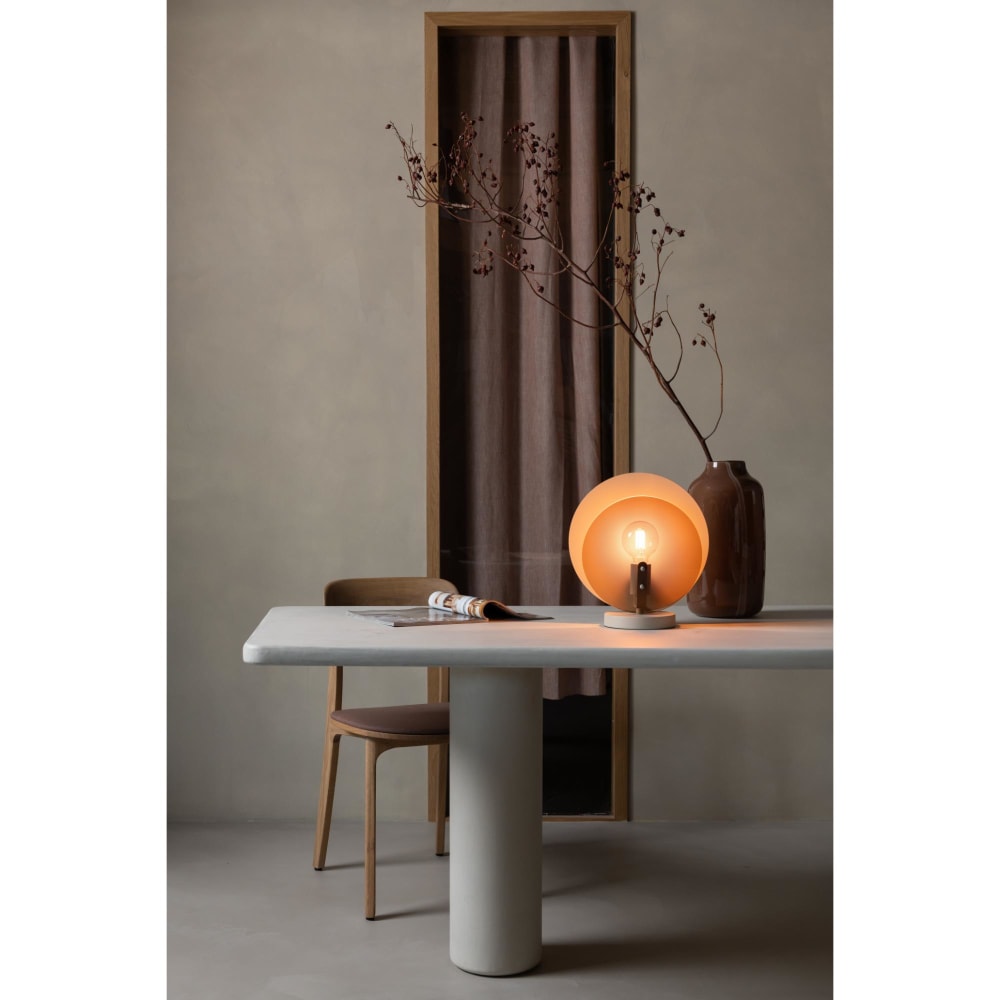 Lampe de table métal brun 22x30x32.5cm — vue 3