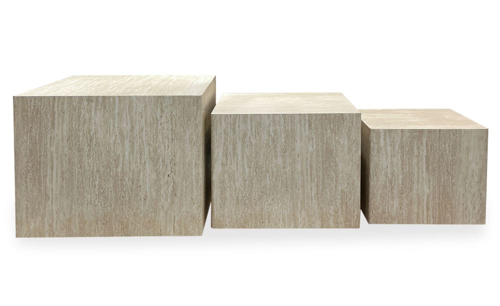Lot de 3 tables basses