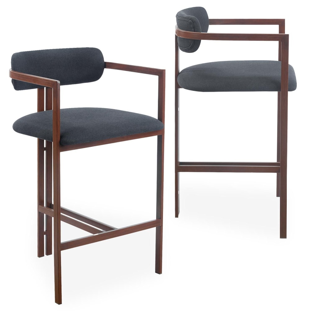Lot 2 chaises bar