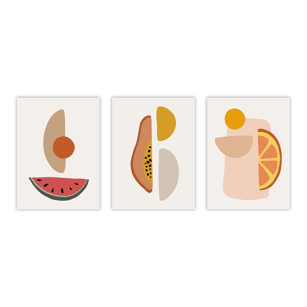 3er Set Poster 209, 50x70 cm - Maisons Du Monde