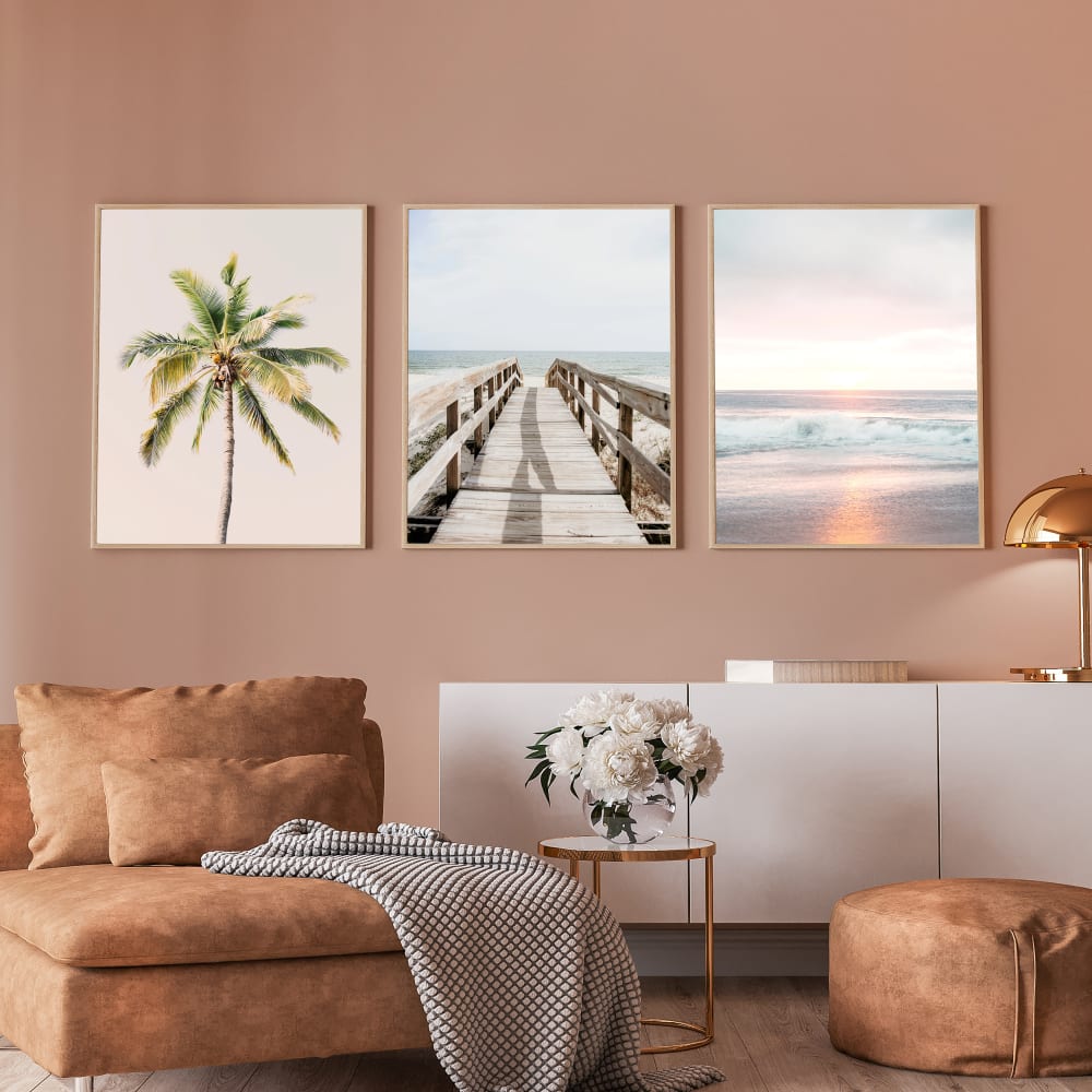 3er Set Poster 228, 30x40 cm - Maisons Du Monde