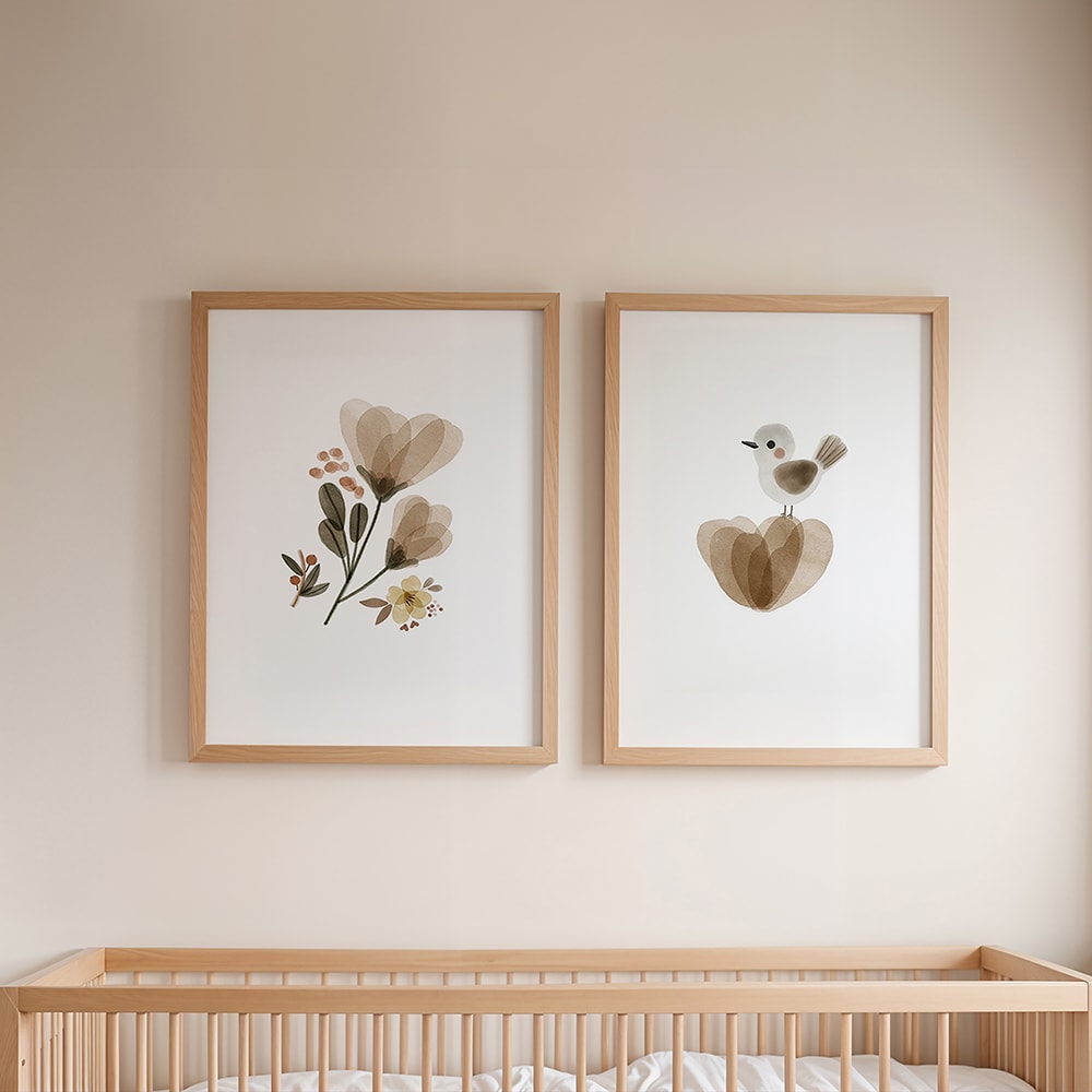 set de 2 posters 111 30x40 cm