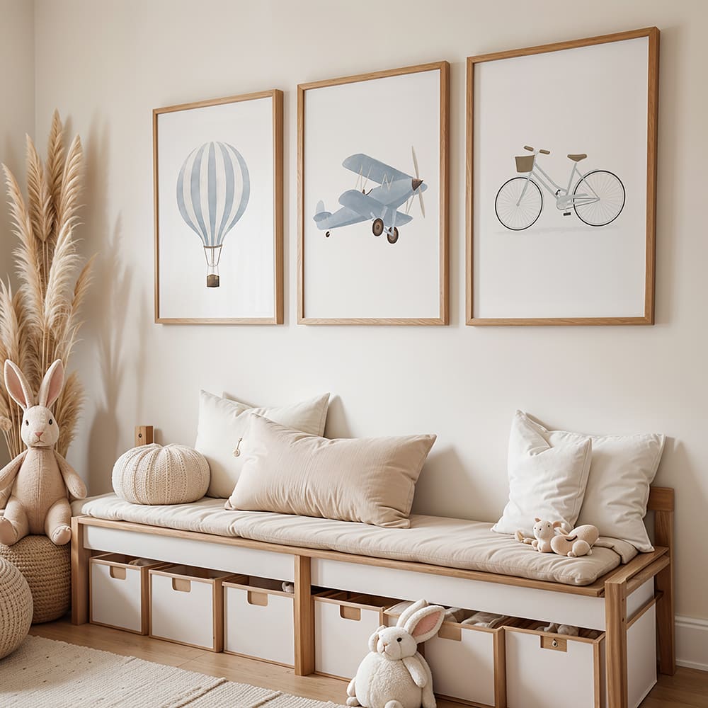 set de 3 posters 215 30x40 cm