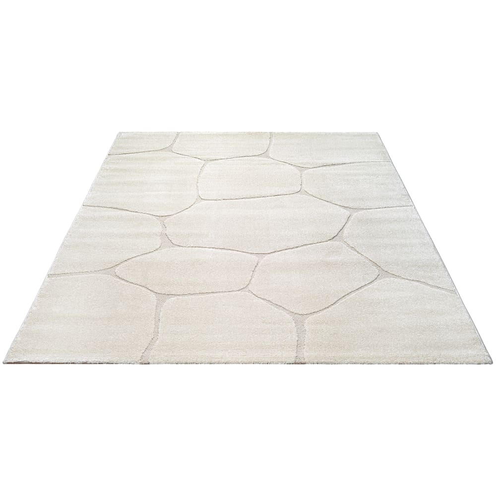 Tapis Moderne élégant Aspect Pierre, Crème, 80 x 150 cm — vue 4