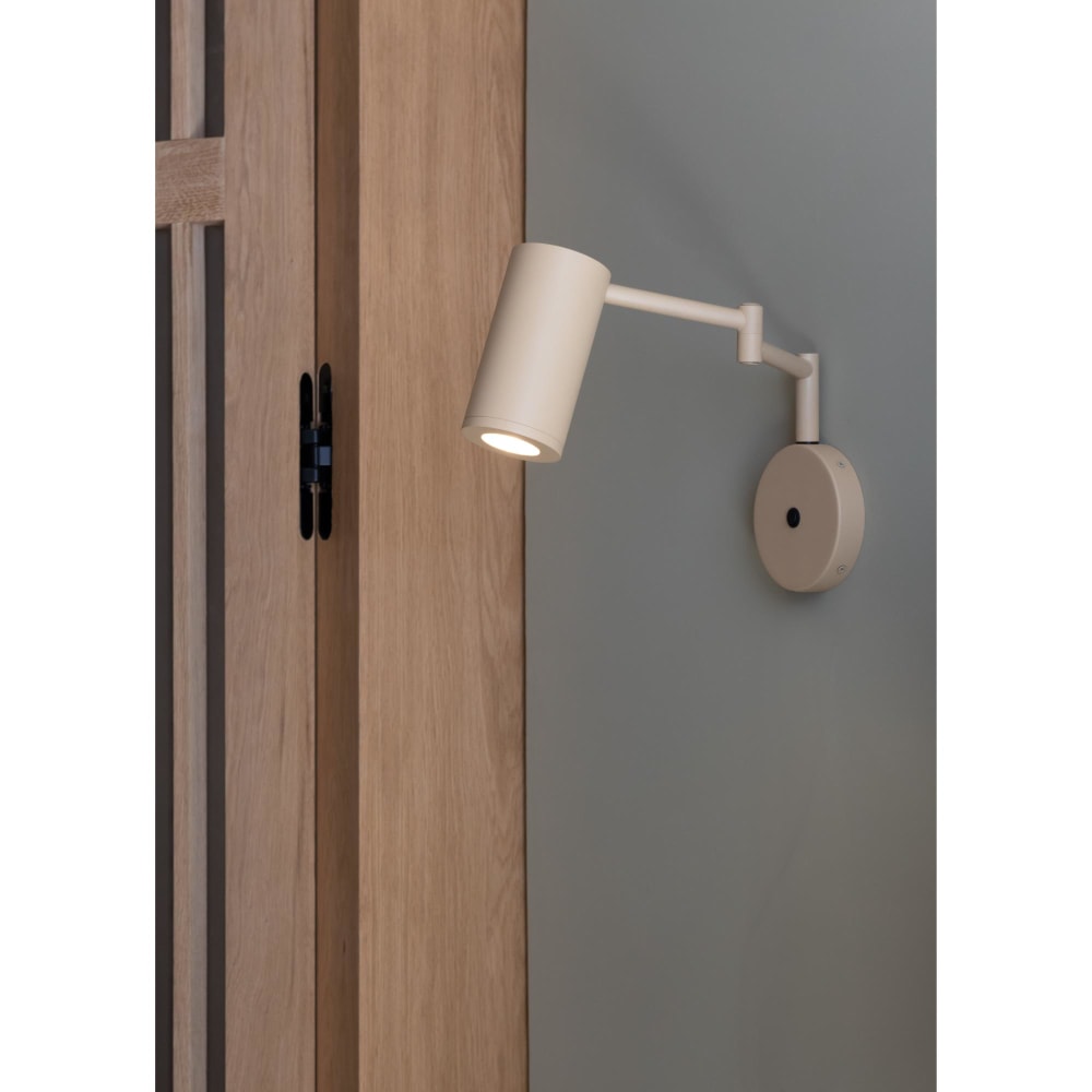 Wandlampe aus Metall, beige, 33x12x27cm - Maisons Du Monde