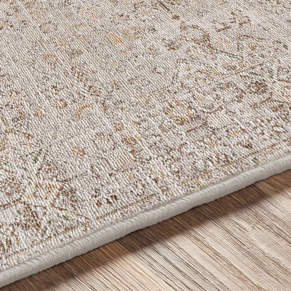 Galey alix x livabliss tapis vintage oriental taupe/crème 200x275 — vue 4