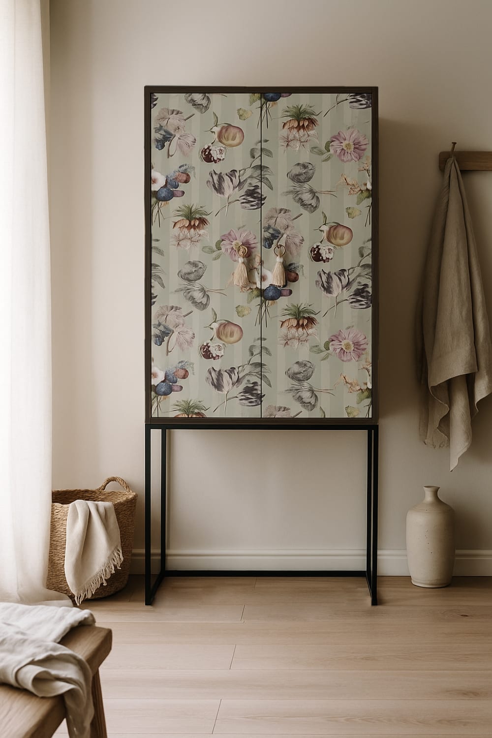 Schrank-Sideboard 2 Türen MDF Ländlich - Maisons Du Monde
