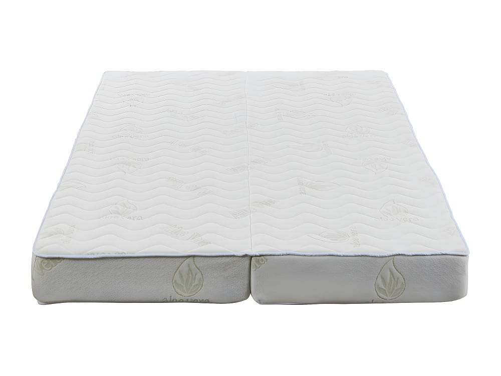 Matelas clic clac  blanc 130 x 190 cm