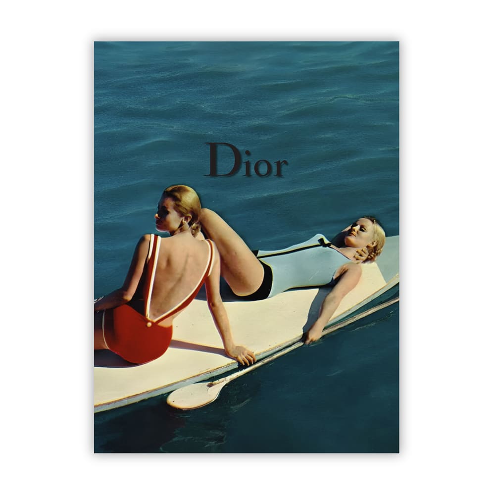 Poster Lab Poster Dior, 50x70 cm Mehrfarbig Papier