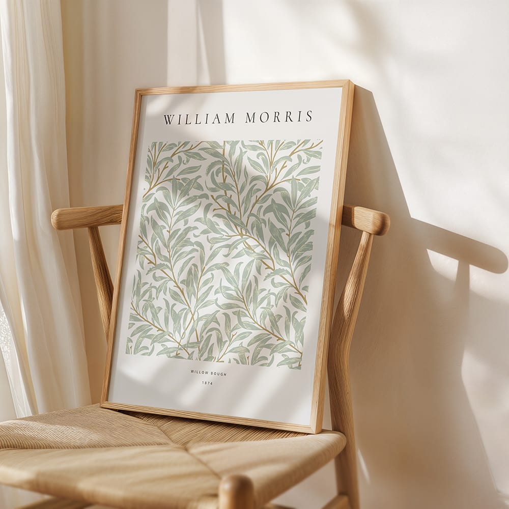 Poster weidenmuster IV, 50x70 cm - Maisons Du Monde
