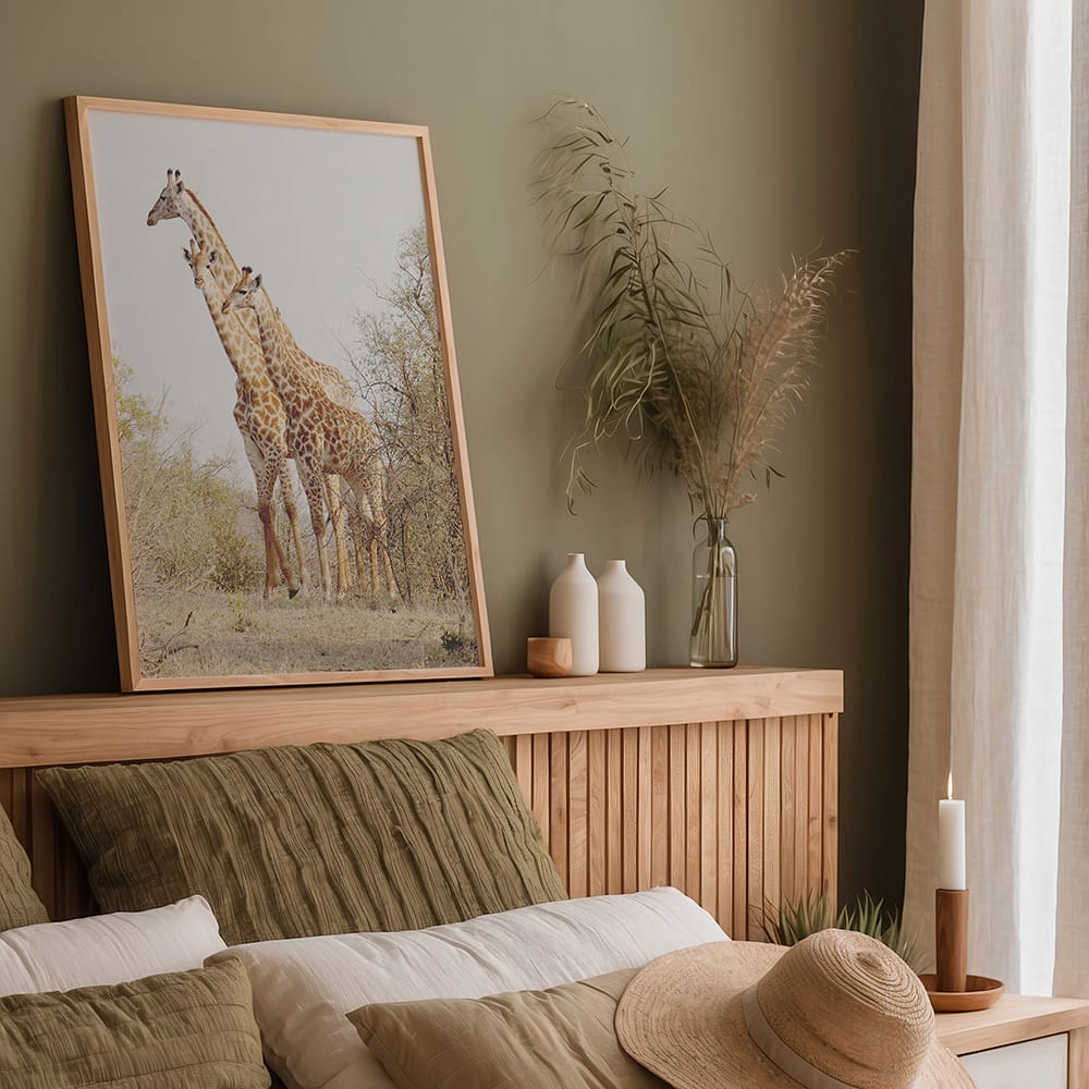 Poster giraffe, 30x40 cm - Maisons Du Monde