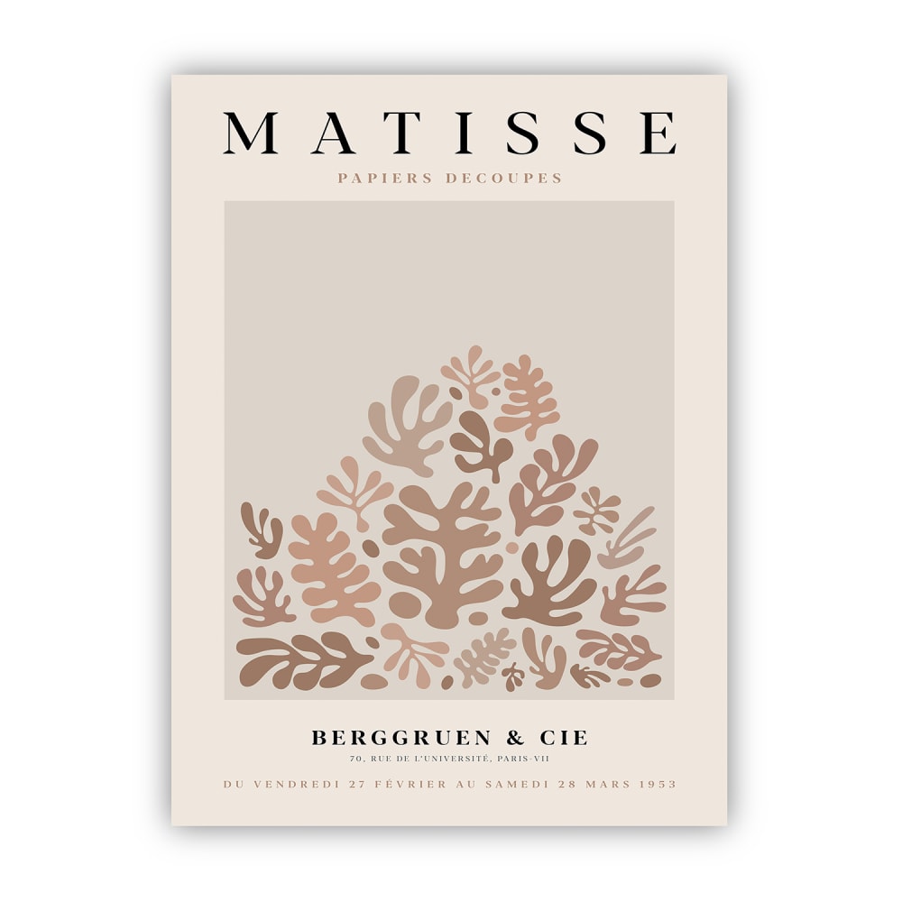Poster Lab Poster Matisse, 30x40 cm Mehrfarbig Papier