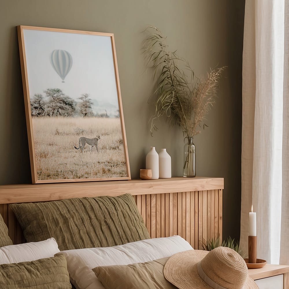 Poster geparden, 30x40 cm - Maisons Du Monde
