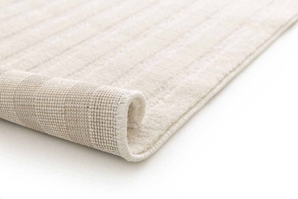 Tapis très doux et graphique beige 200 x 290 cm — vue 4