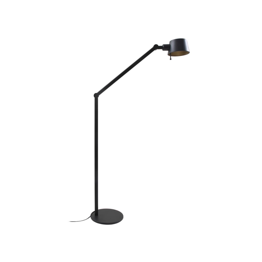 Lucande Stehlampe aus Metall, schwarz style modern - Metall