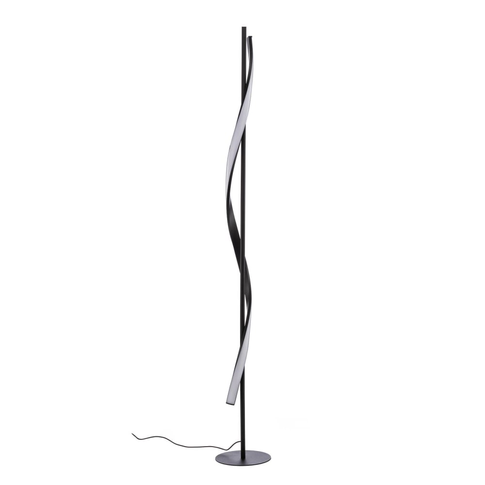 Lindby LED Stehlampe aus Metall, schwarz style modern - Metall
