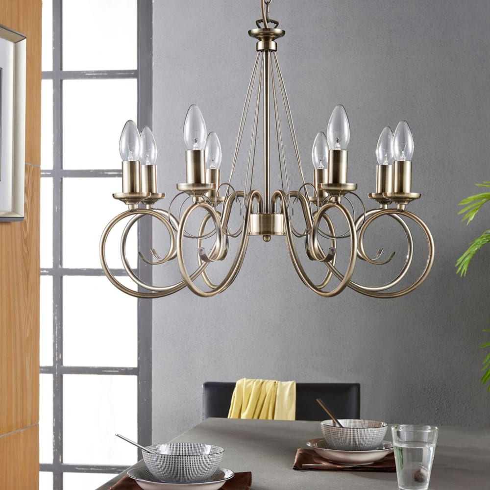 Kronleuchter aus Metall, bronze - Maisons Du Monde