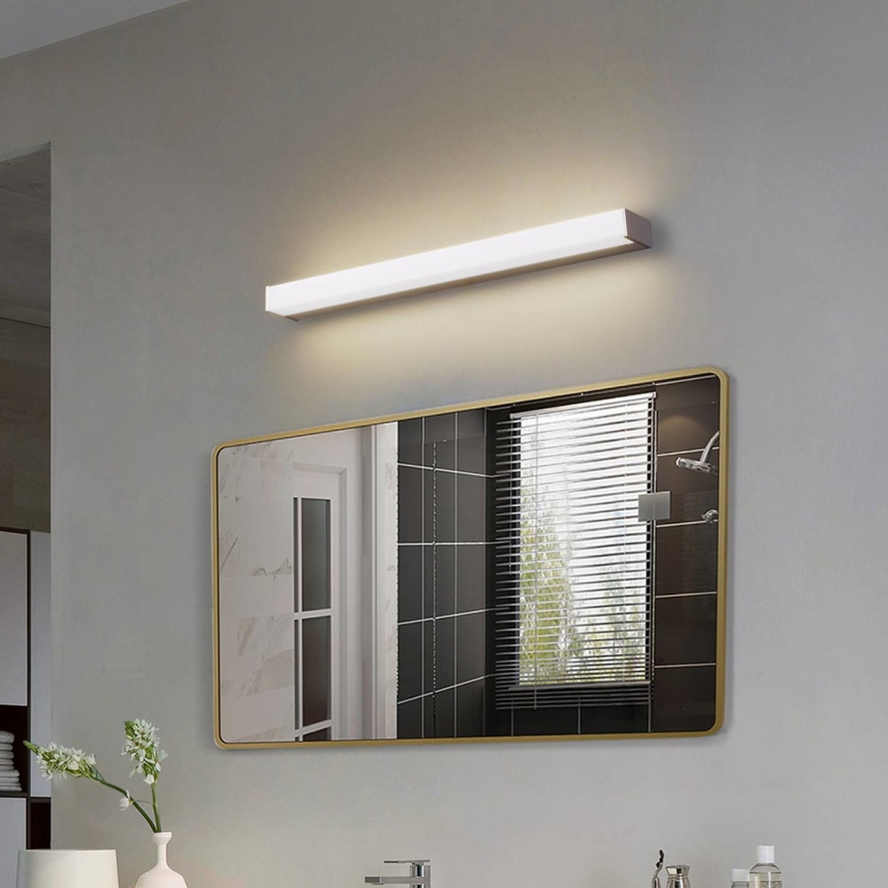 Wandleuchte, Wandlampe Bad aus Aluminium, grau - Maisons Du Monde