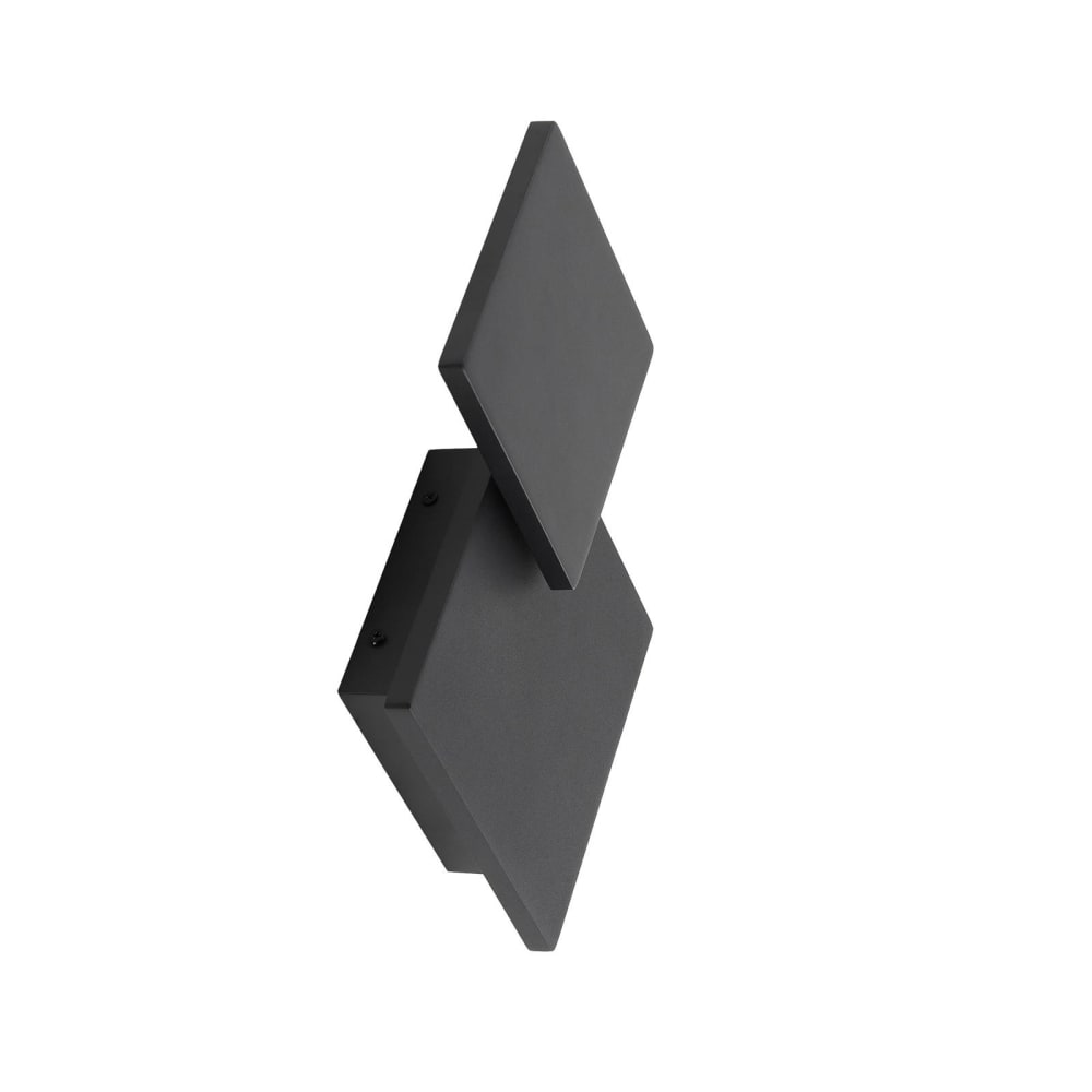 Lucande LED Wandleuchte, Wandlampe Innen aus Metall, schwarz style modern - Metall