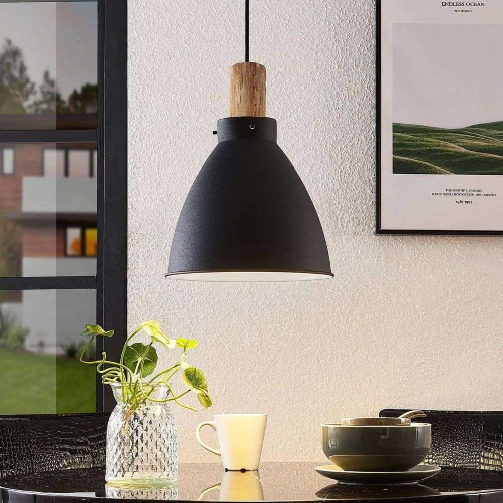 Pendelleuchte aus Metall, schwarz - Maisons Du Monde