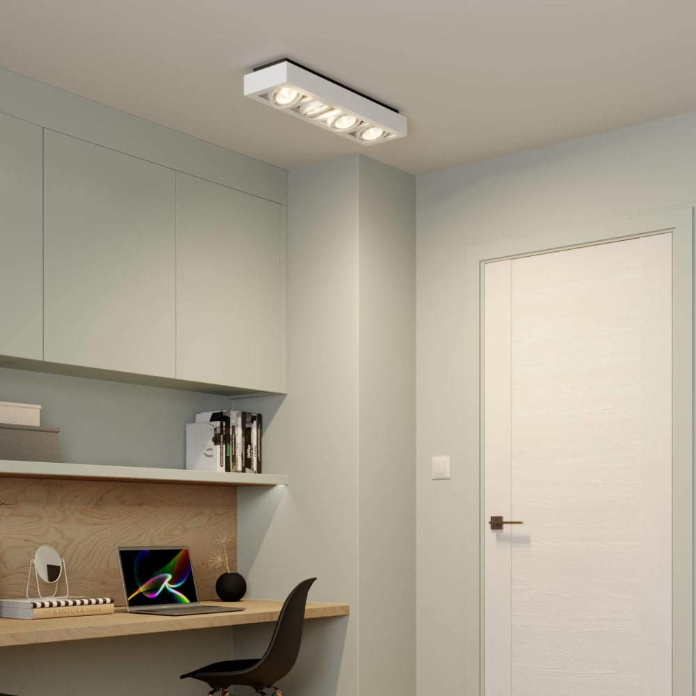 Deckenlampe aus Aluminium, weiß - Maisons Du Monde