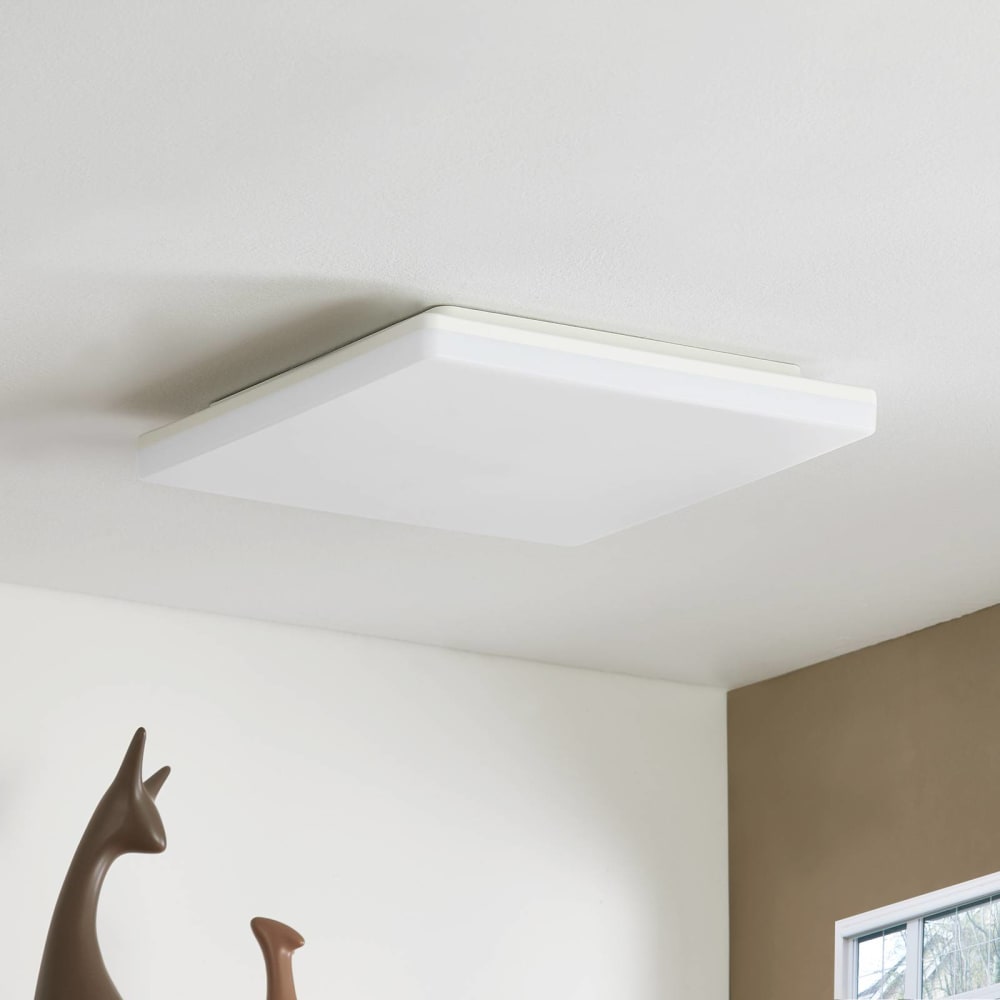 Deckenlampe mit Sensor aus Kunststoff, weiß - Maisons Du Monde