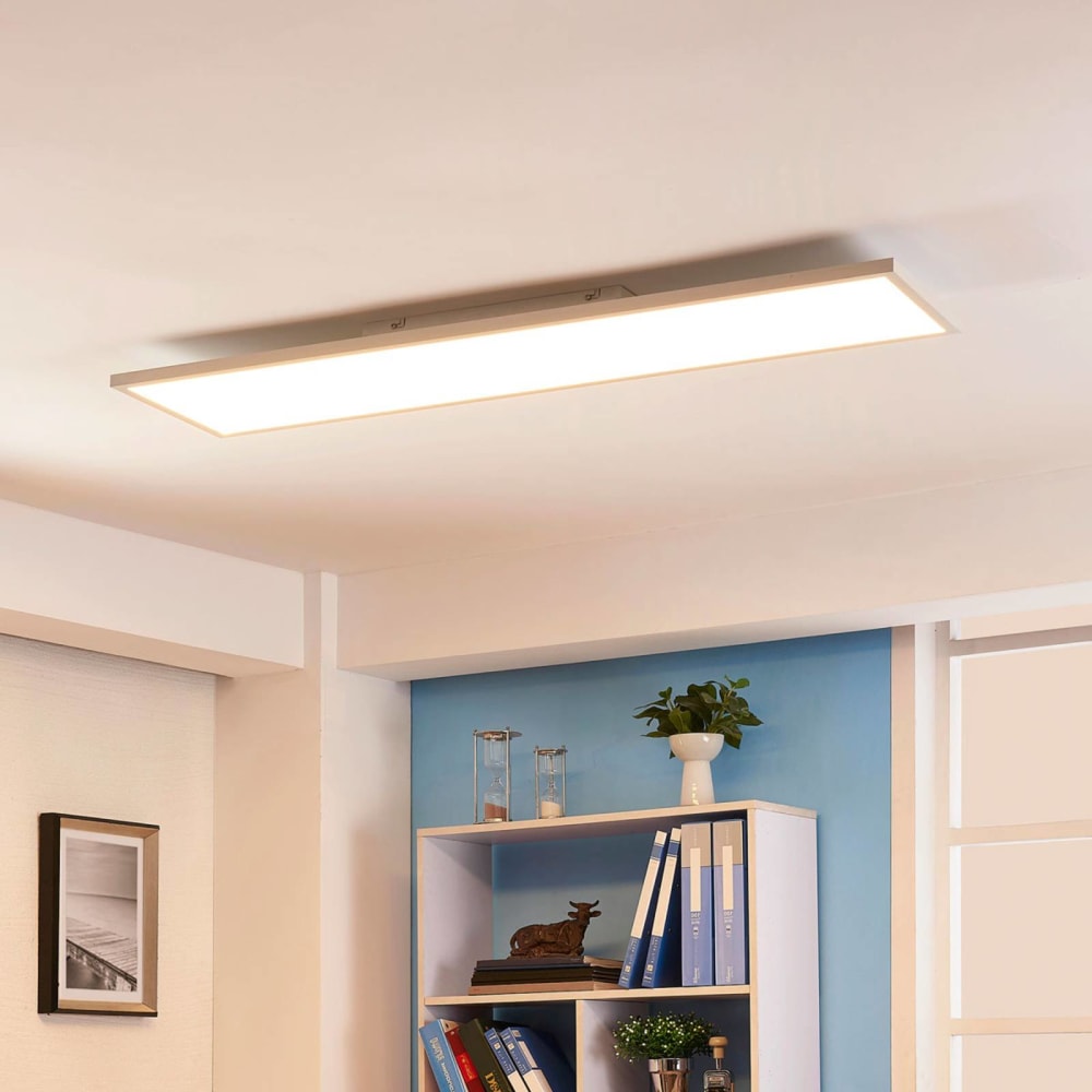 LED Panel aus Kunststoff, weiß - Maisons Du Monde