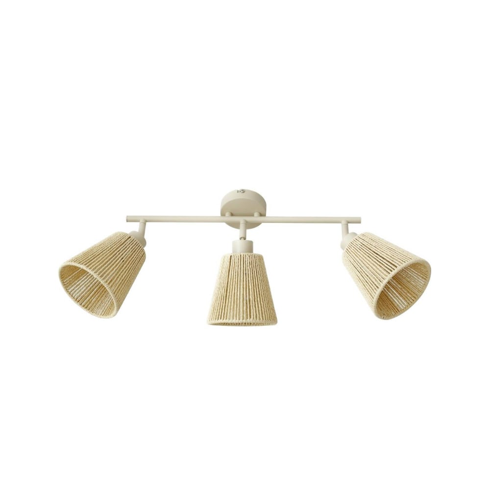 Lindby Deckenlampe aus Papier, creme style modern Beige Papier