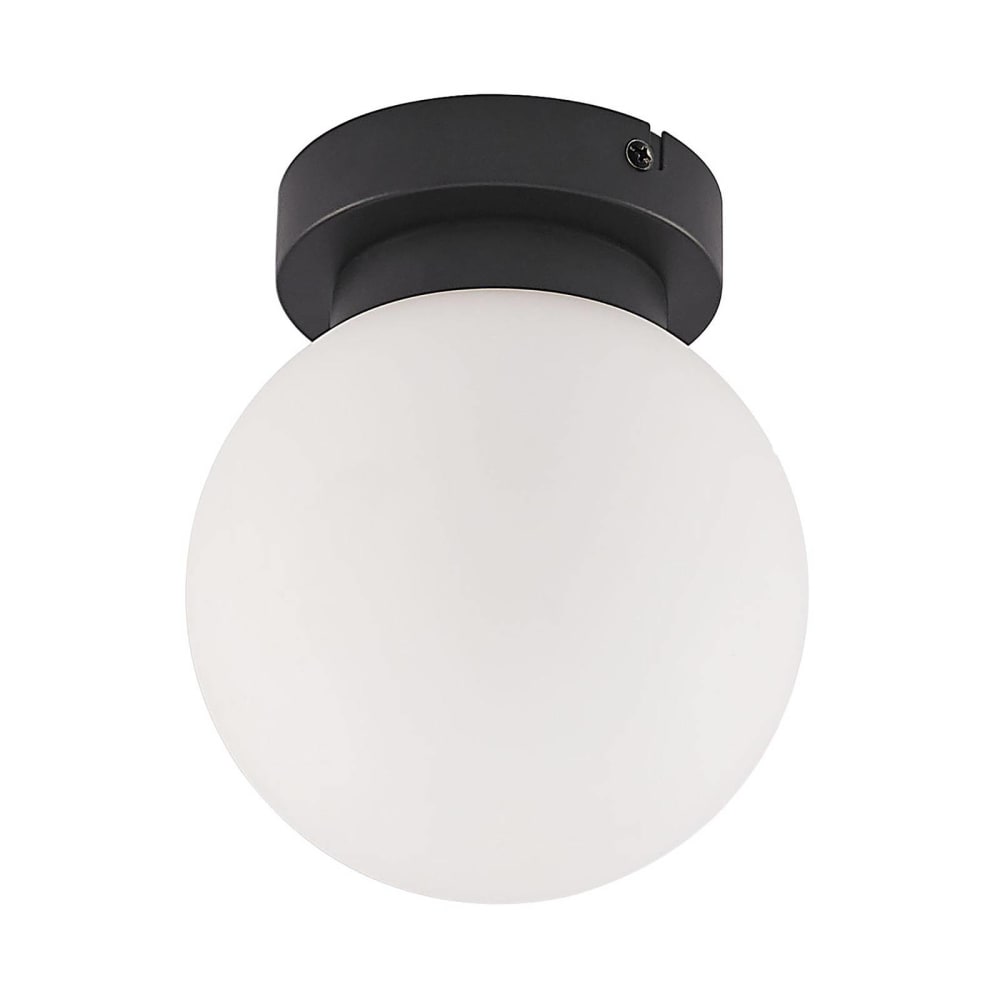 Lindby Deckenlampe aus Metall, schwarz style modern - Metall