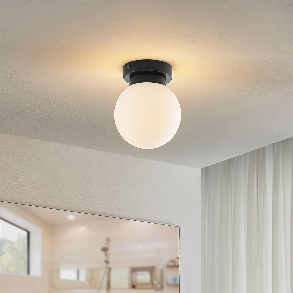Deckenlampe aus Metall, schwarz - Maisons Du Monde