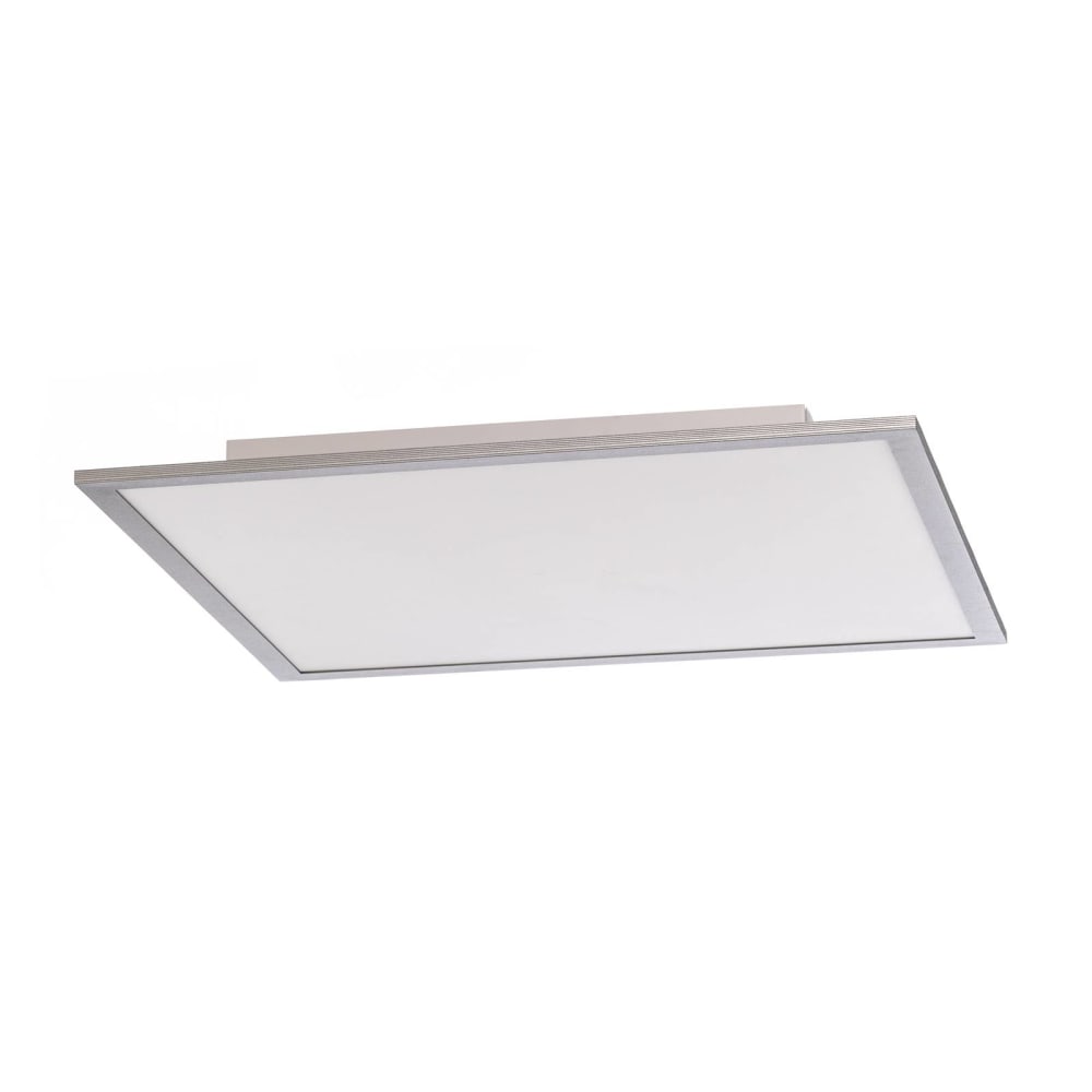 Lindby LED Panel aus Kunststoff, grau style modern - Pvc - Polyvinlychlorid