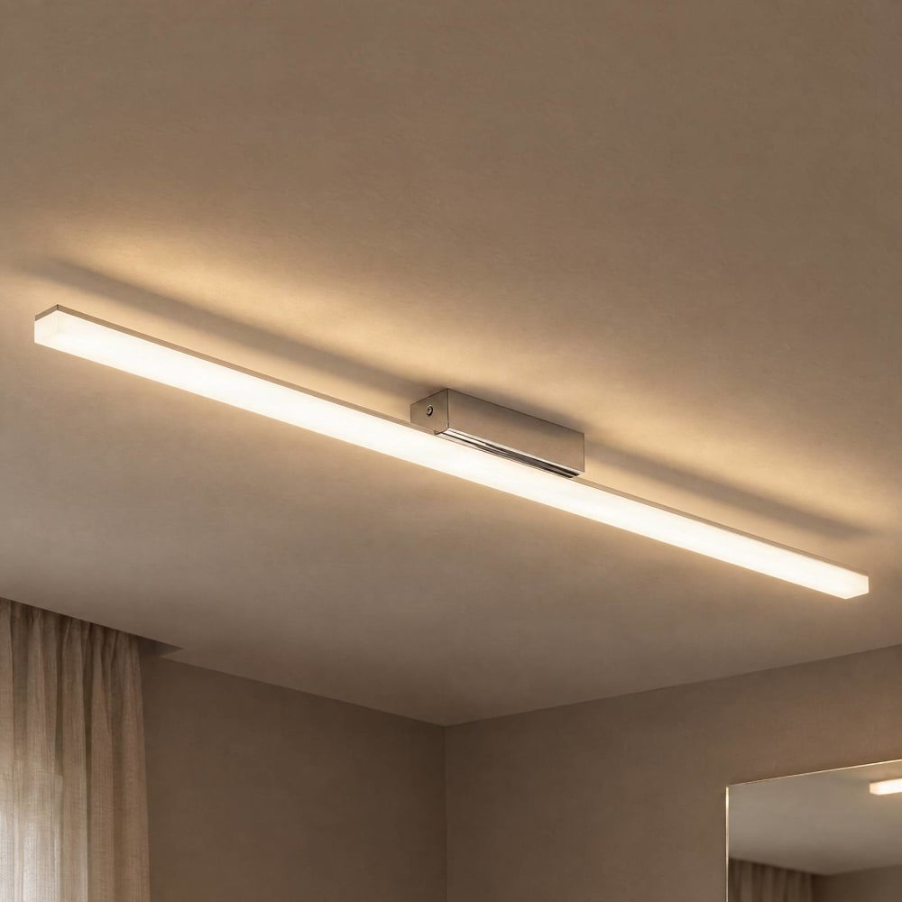 Lindby Deckenlampe aus Kunststoff, weiß style modern - Pvc - Polyvinlychlorid