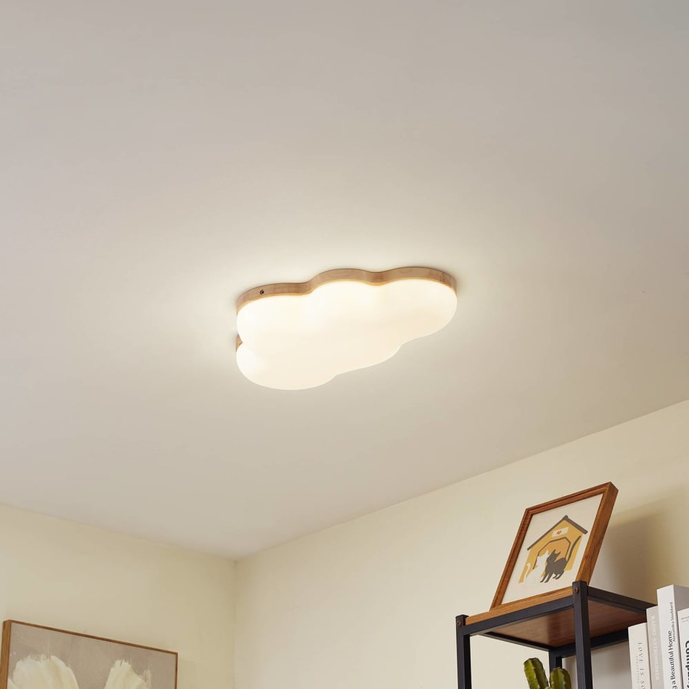 LED Deckenleuchte aus Kunststoff, weiß - Maisons Du Monde