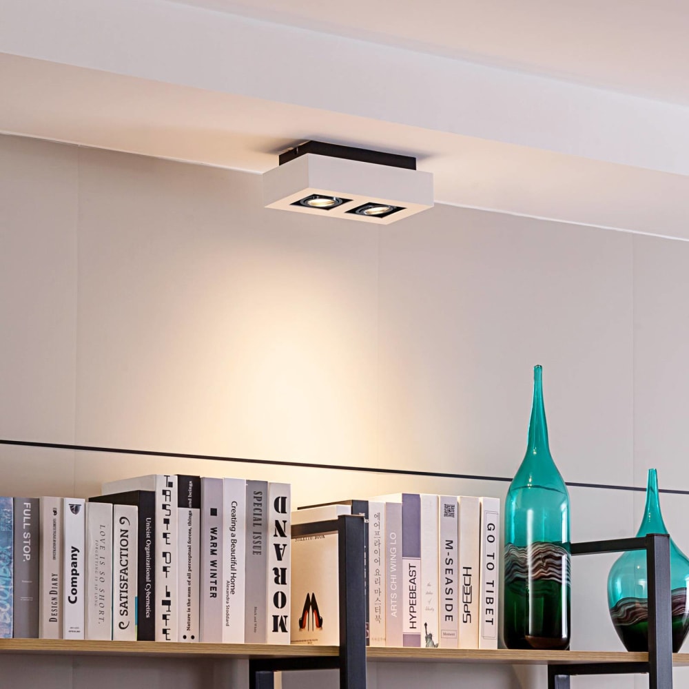 Arcchio Strahler aus Aluminium, weiß style modern - Aluminium