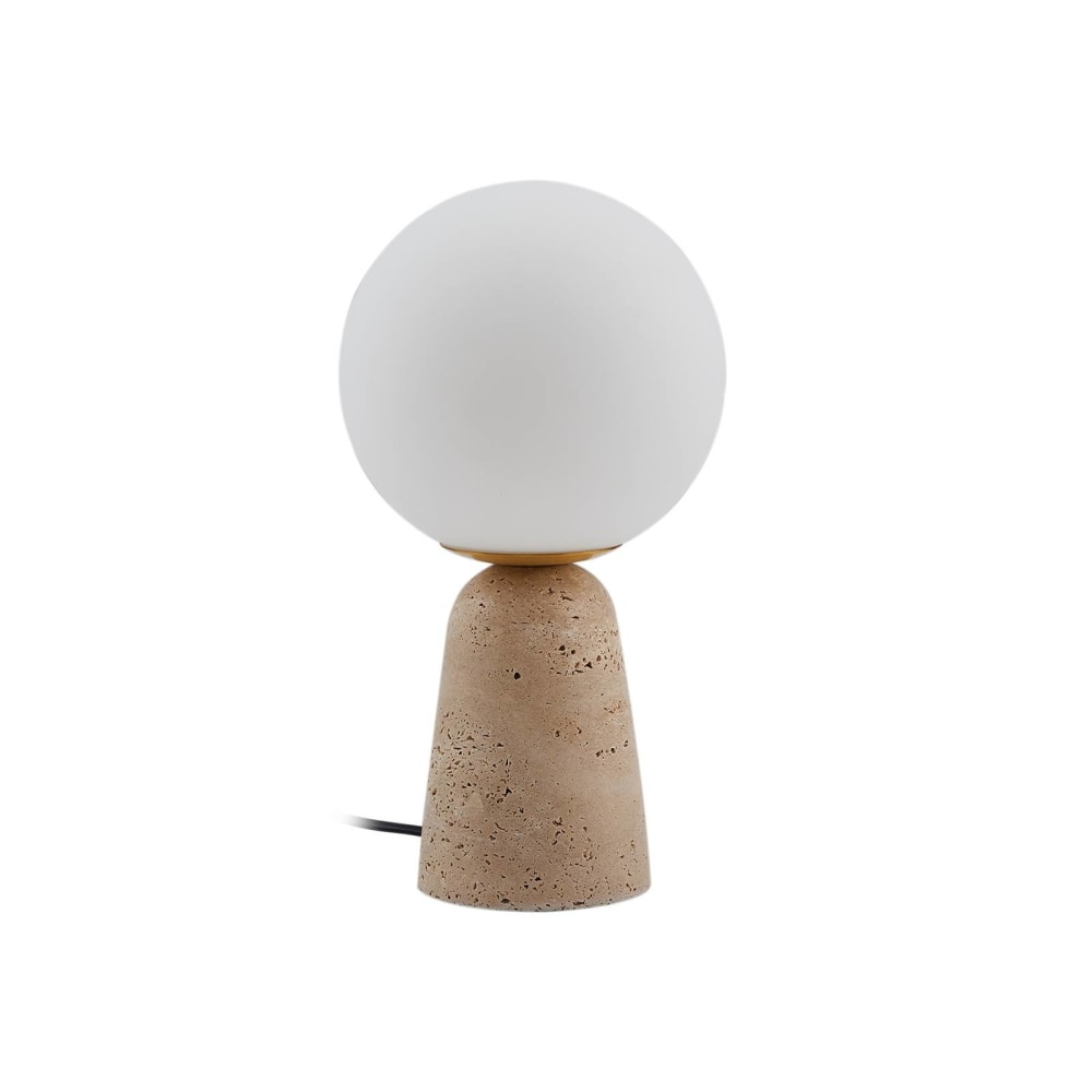 lampe à poser en pierre