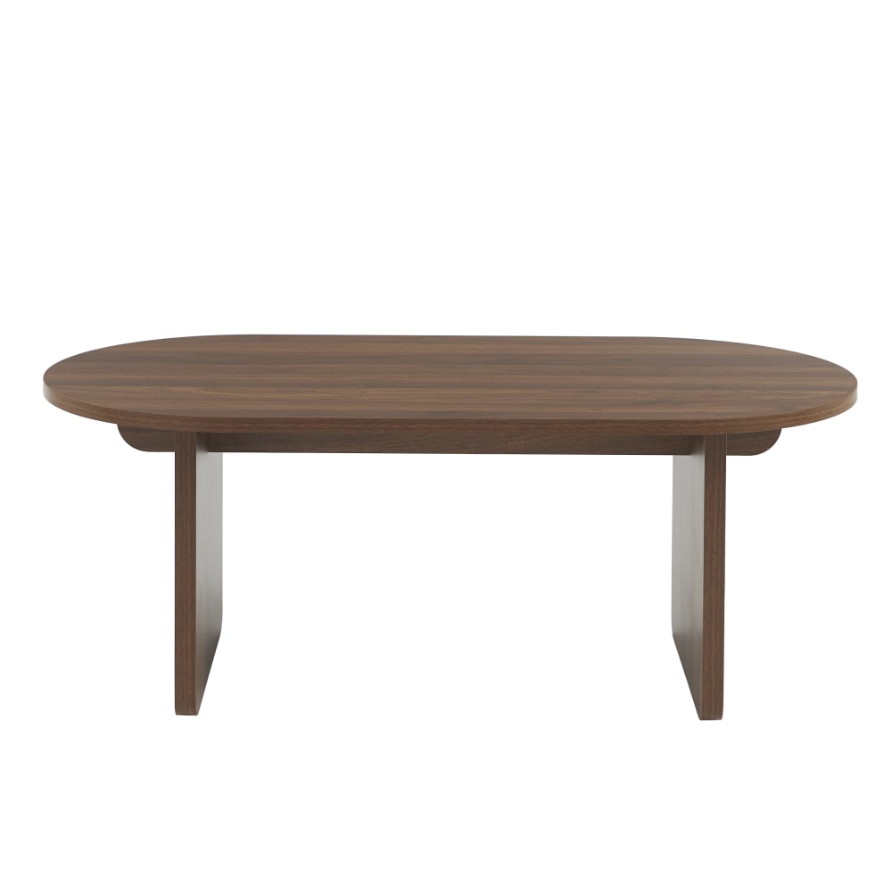 Table basse  effet noyer