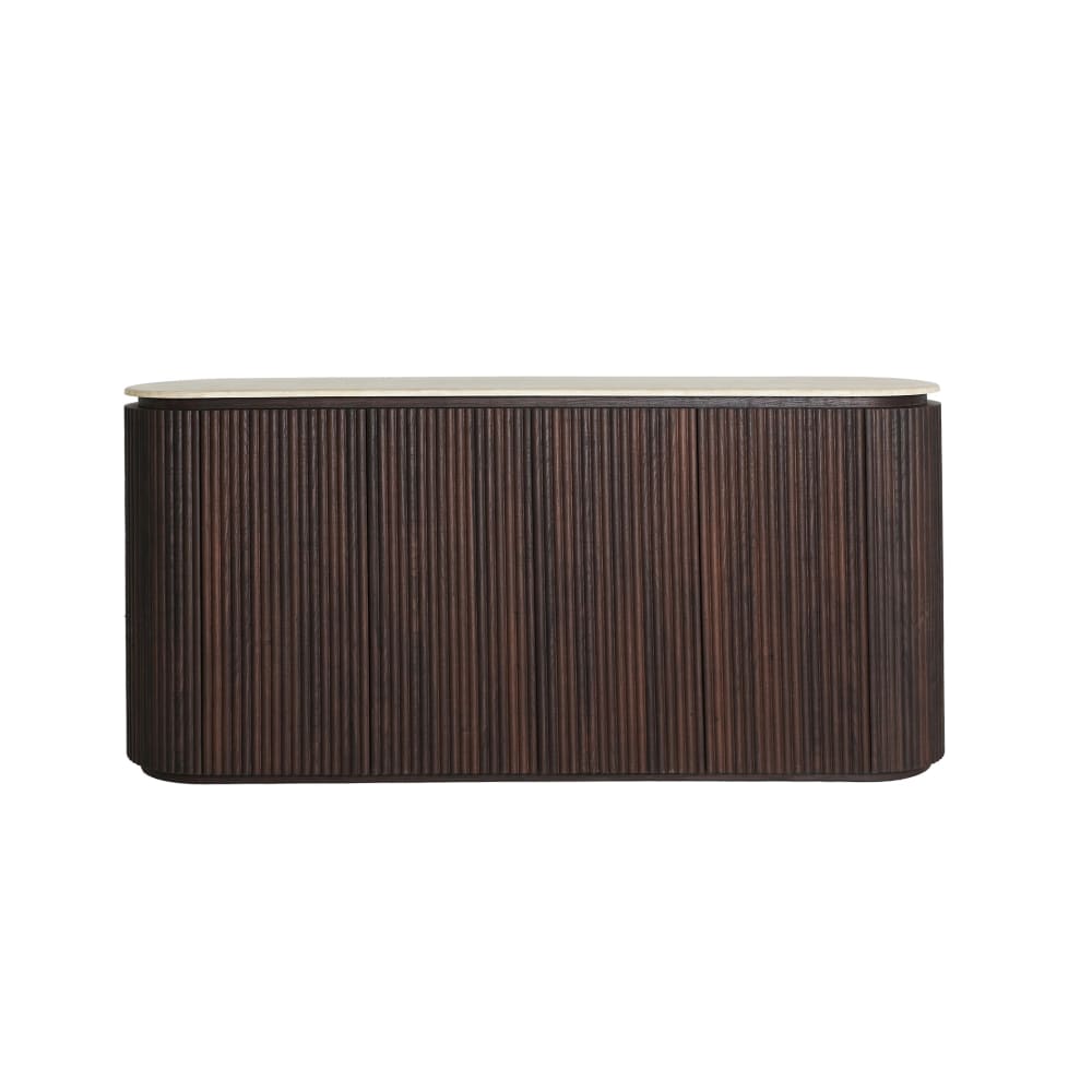 buffet en bois mdf marron