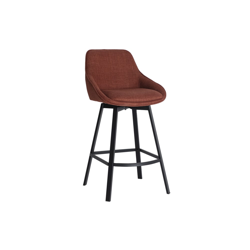tabouret en acier noir