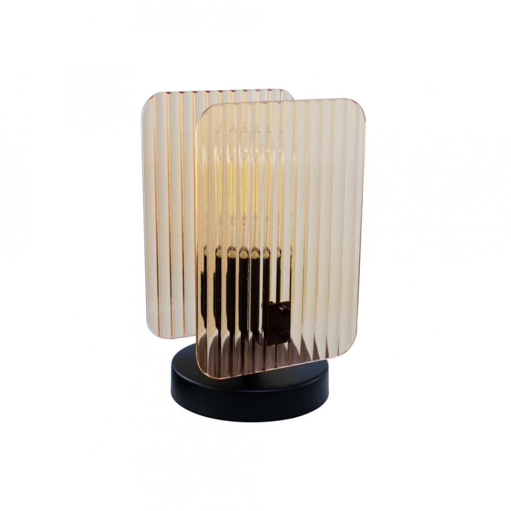 Lampe en verre & métal — vue 4