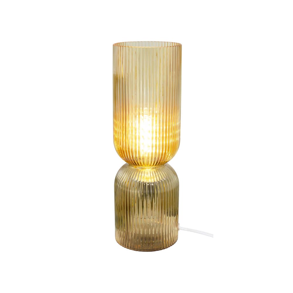 lampe à poser en verre