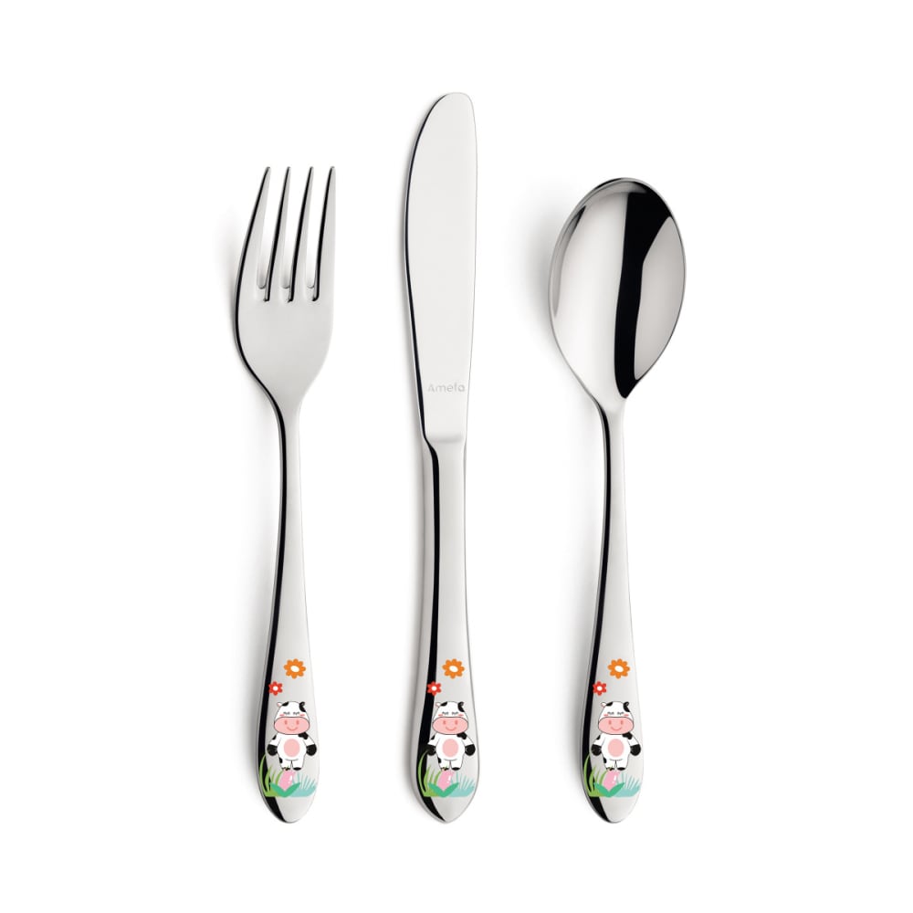 Couverts enfants en 18/0 - inox Couverts enfants en 18/0 - inox