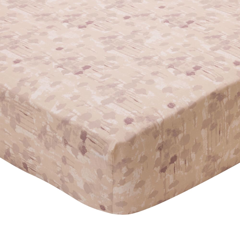 Drap-housse en coton multicolore 160x200x28cm