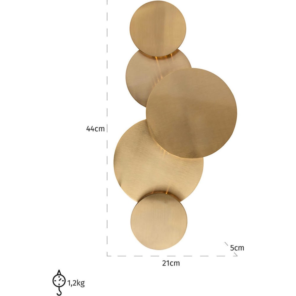 Applique murale en métal Collin Richmond Decoration - Maisons du Monde