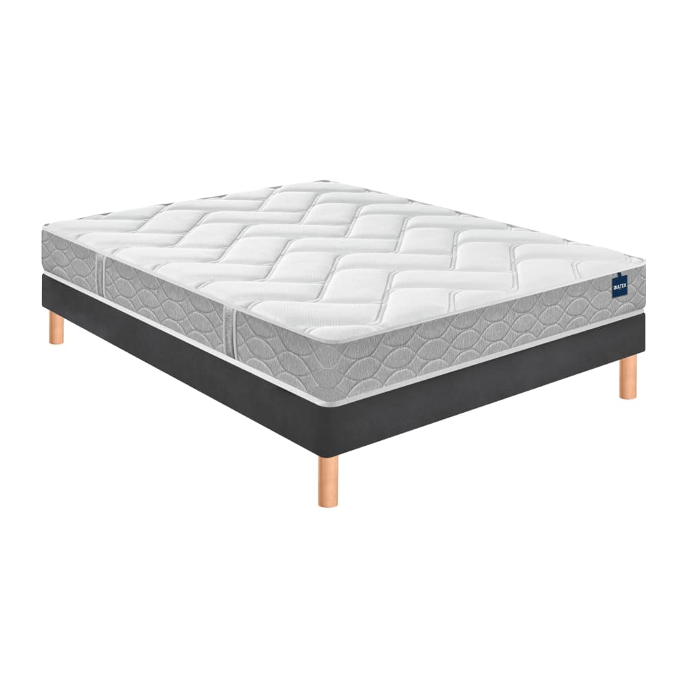 Ensemble matelas mousse primo 33 cm et sommier 160x200