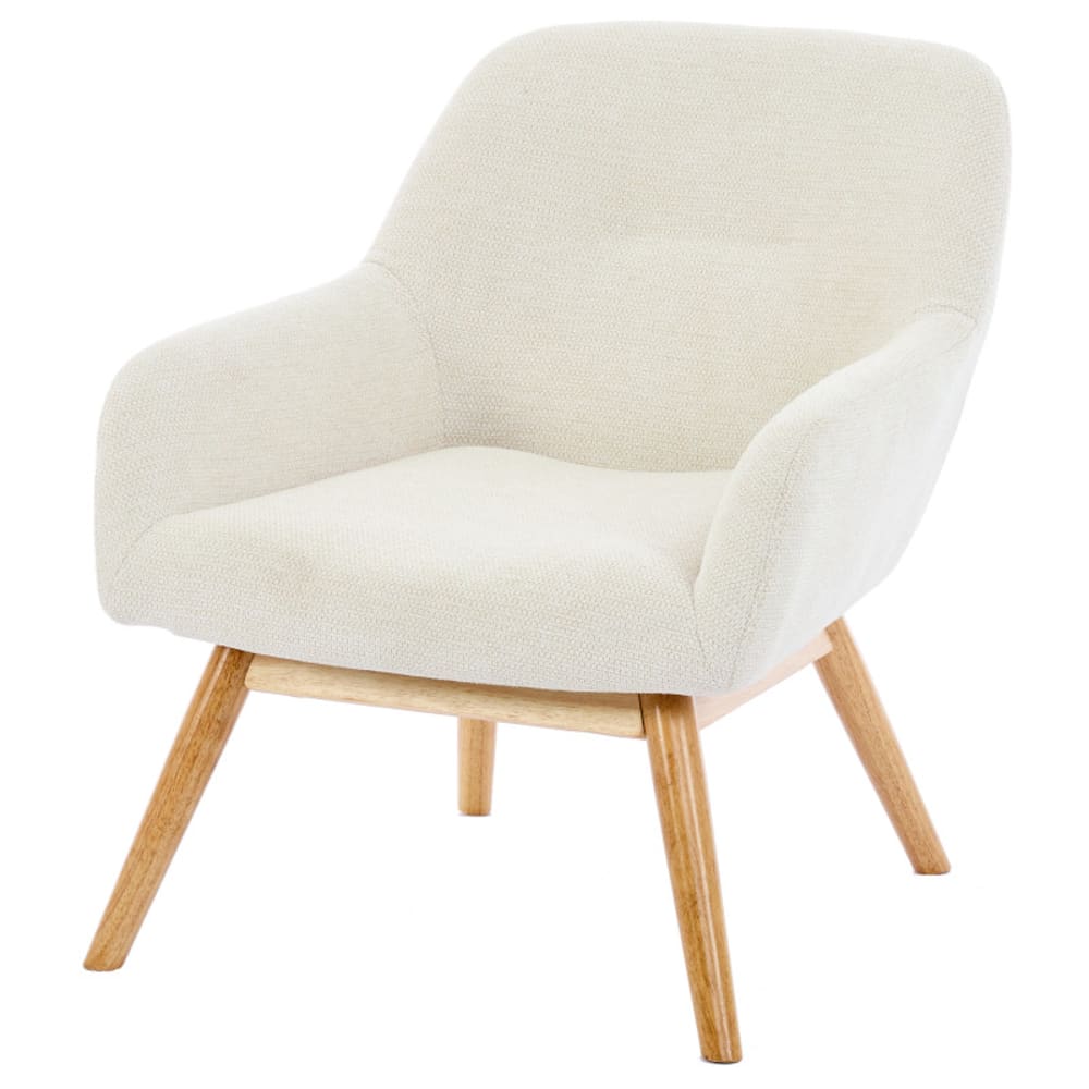 fauteuil en bois naturel