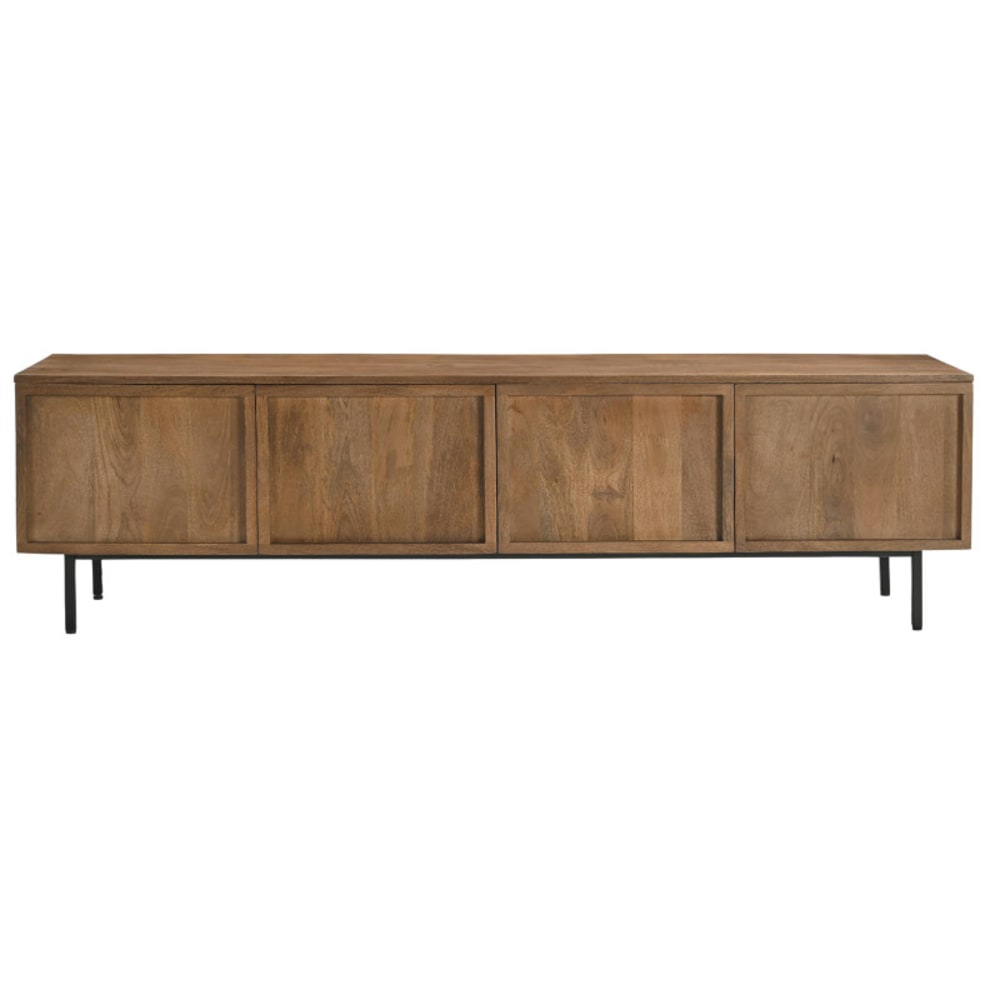 Meuble tv 180 cm en bois - massif